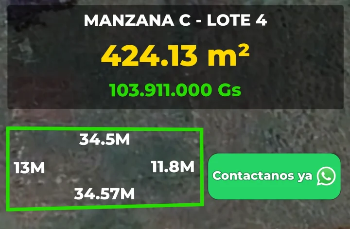 Lote 4 Manzana C